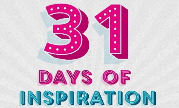 graphic: 31 days of inspiration
