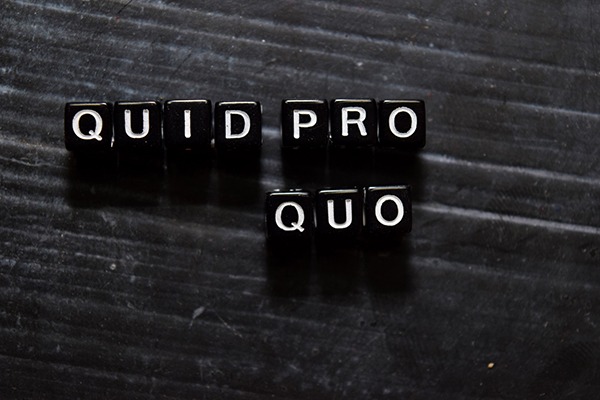 quid pro quo Meaning & Origin