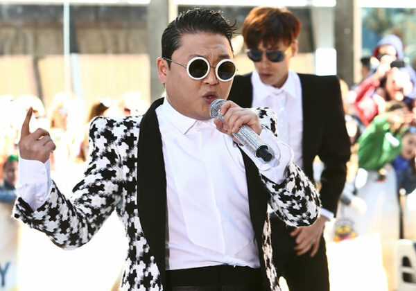 PSY singing Gangnam Style