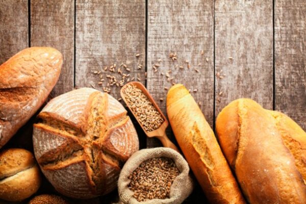 several traditional loaves of bread