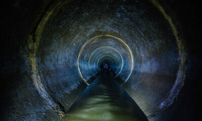 Inside of a sewer