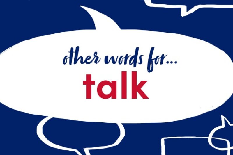 Good Vocabulary Words For Talk