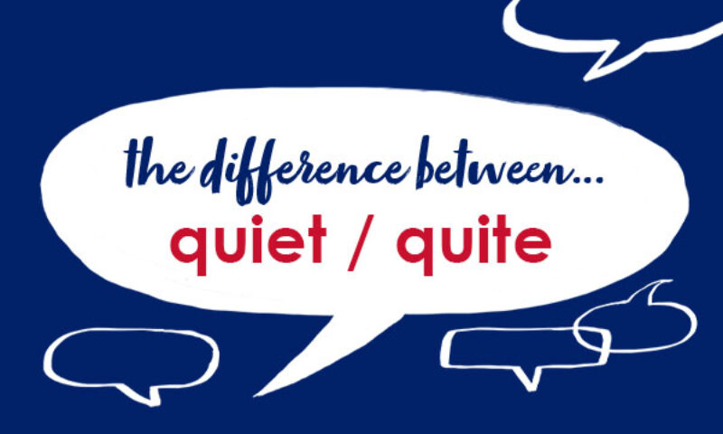 Difference Between Quite And Quiet (with Comparison Chart), 47% OFF